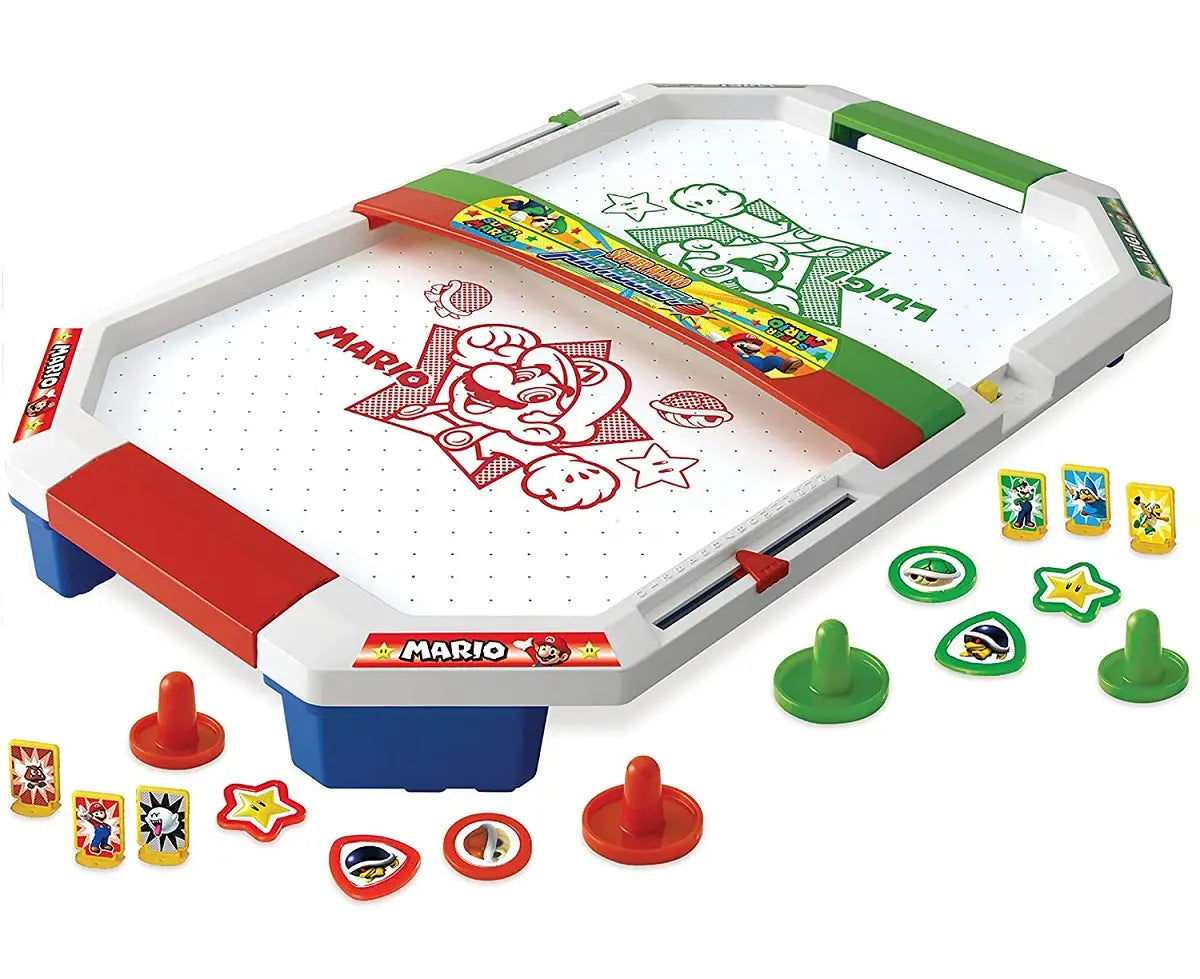 Gra super mario air hockey