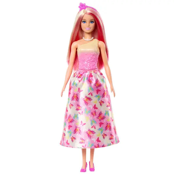 Barbie księżniczka różowy strój HRR08 /6