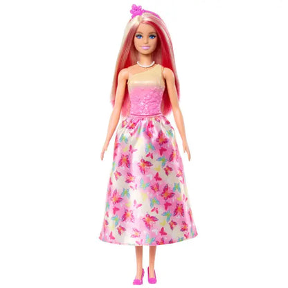 Barbie księżniczka różowy strój HRR08 /6