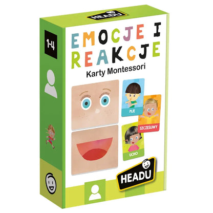 Montessori gra emocje i działania 1-4 lata
