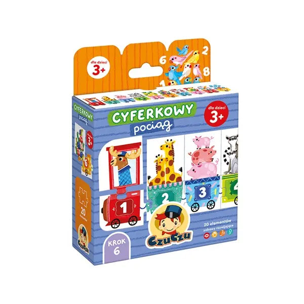 Puzzle - Cyferkowy pociąg