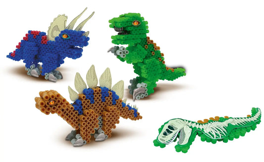 Koraliki prasowanka dinozaury 1800 elementów