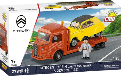 Klocki - Citroen Type H Car Transporter 2CV Type AZ, 278kl