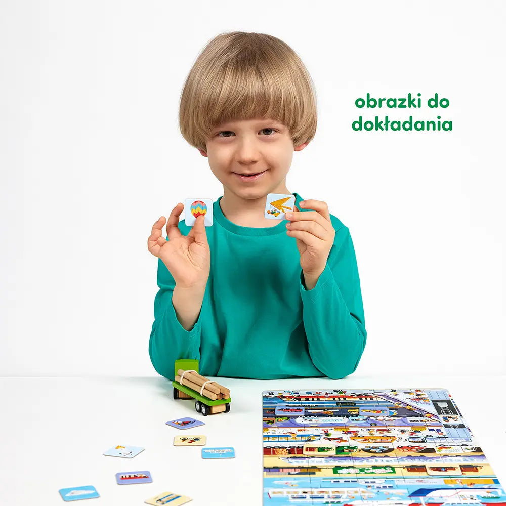 Puzzle tak działa transport 4+