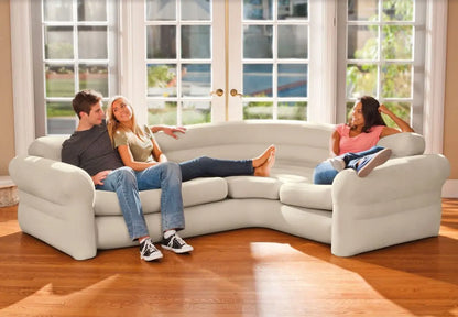 Sofa narożna nadmuchiwana 257x203x76