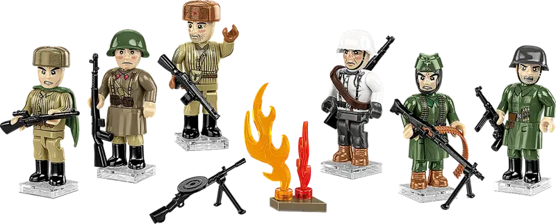 Cobi Historical Collection WWII Battle Of Stalingrad 76 el.