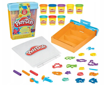 Play Doh zestaw zwierzątka + 8 tub
