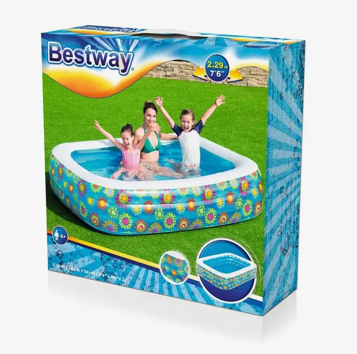 Basen dmuchany kwiatki 229x152x56 B54120