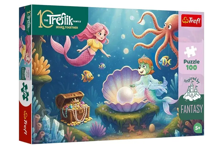 Puzzle 100el. Inspired By Fantasy - W krainie syrenek