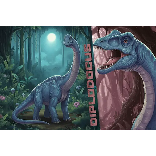 PUZZLE 100 InspiredByDinoWorld Diplodocus 16579