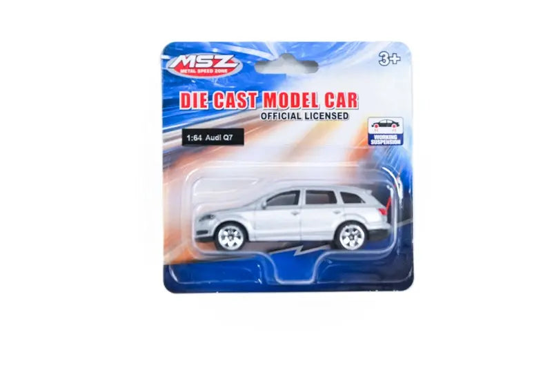 Model Audi A7 srebrny 1:64
