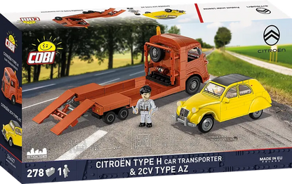 Klocki - Citroen Type H Car Transporter 2CV Type AZ, 278kl