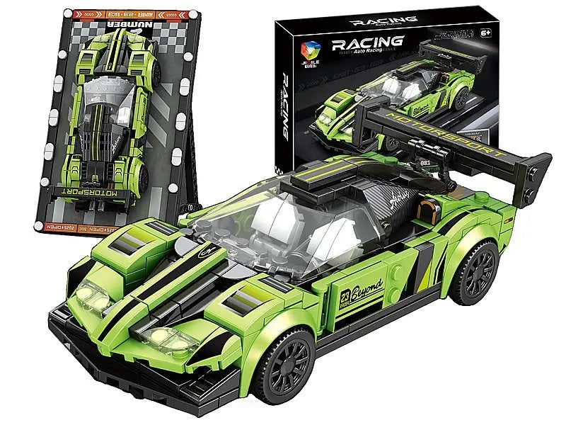 Klocki Auto sportowe, 395 elementów