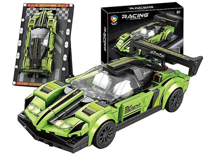 Klocki Auto sportowe, 395 elementów