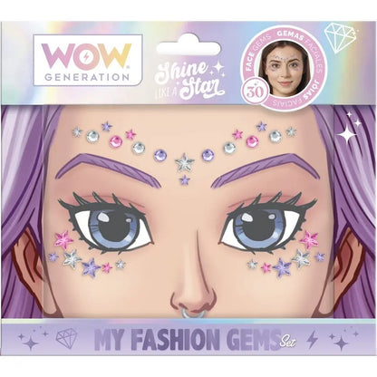 WoW Generation zestaw do ozdabiania twarzy, 3 wzory