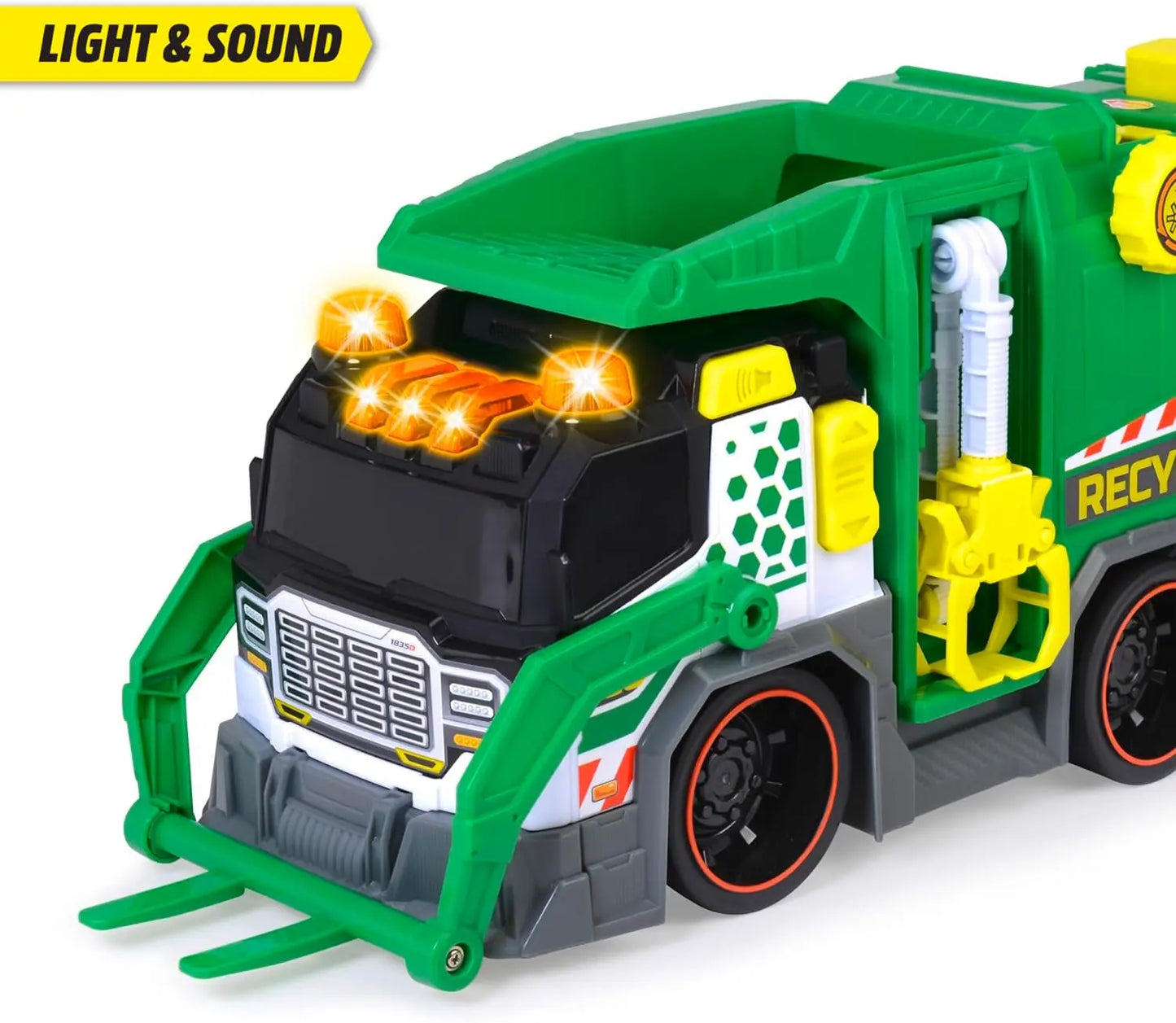Dickie toys dickie śmieciarka 39 cm światło / dźwięk