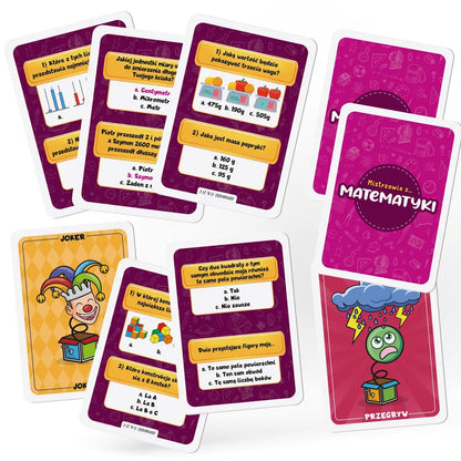 Lisciani I am a genius Gra karciana Matematyka