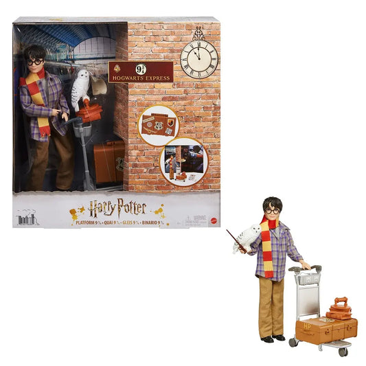 Harry potter peron 9¾ zestaw z lalką