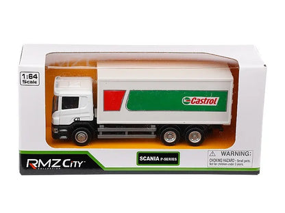 Model ciężarówka 1:64 scania castrol