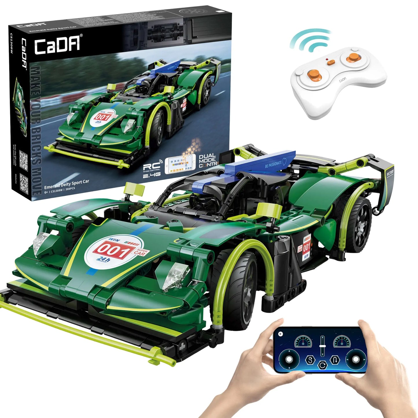 Cada klocki auto sportowe