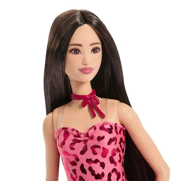 Barbie lalka Fashionistas w sukience w cętki