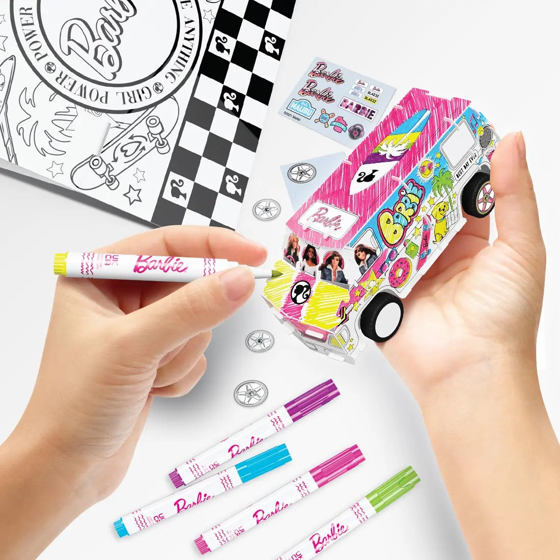 Marker kitz barbie maker kitz pomaluj kampera
