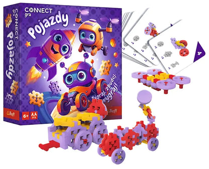 Gra dla dzieci Connect - Pojazdy