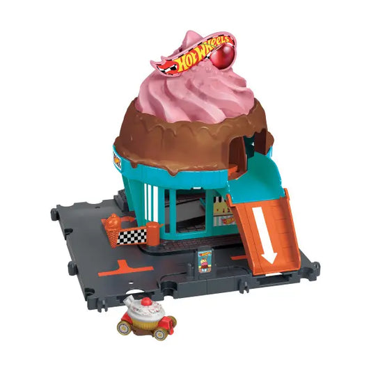 Hot Wheels City, zestaw Rajdowa lodziarnia