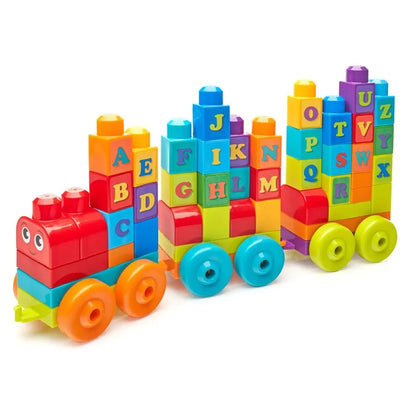 Fisher-Price MEGA BLOKS Edukacyjny pociąg ABC