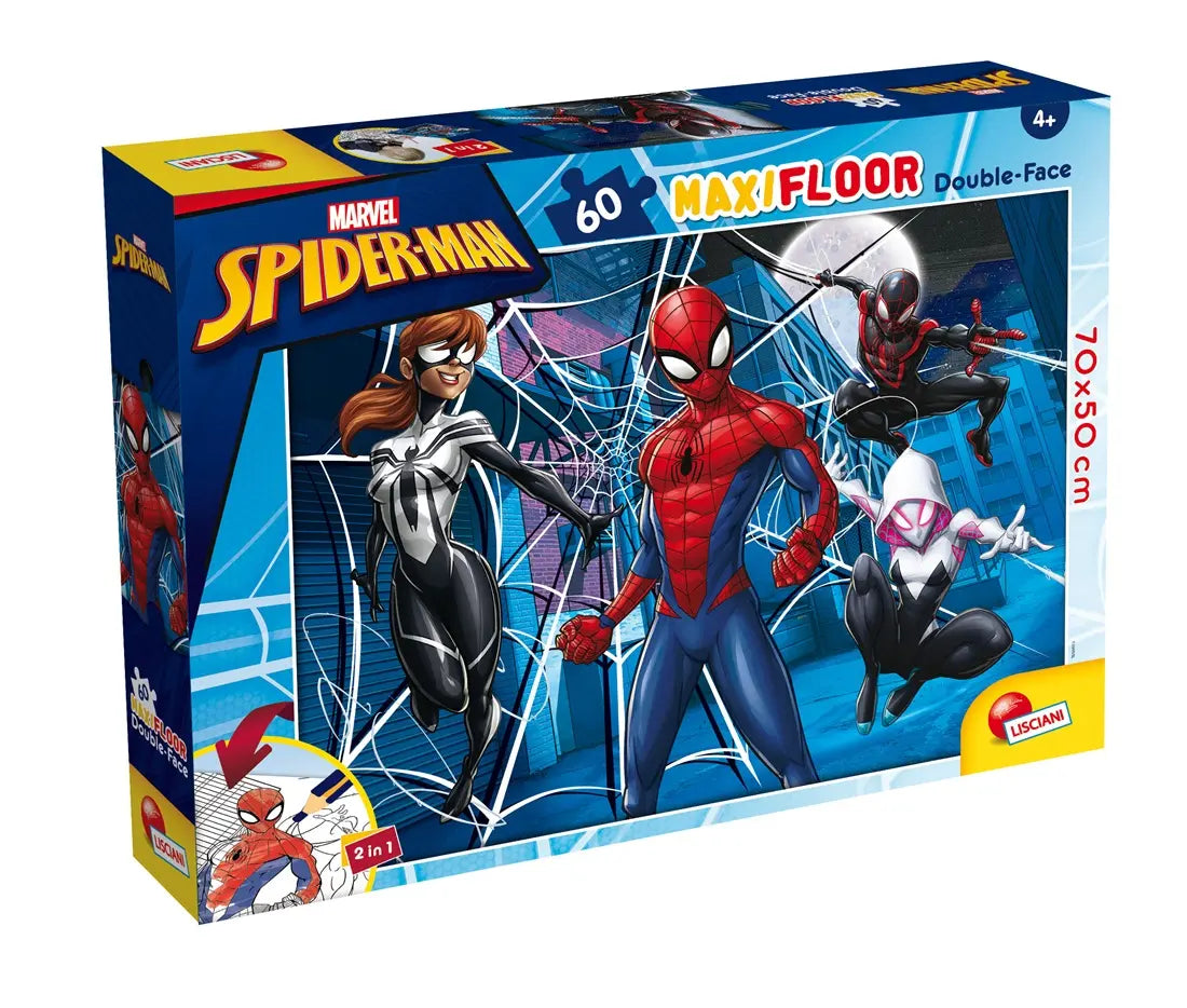 Lisciani marvel puzzle df maxi floor spiderman