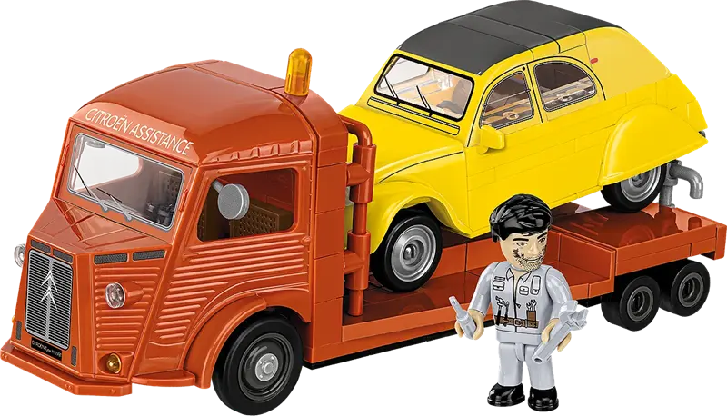 Klocki - Citroen Type H Car Transporter 2CV Type AZ, 278kl