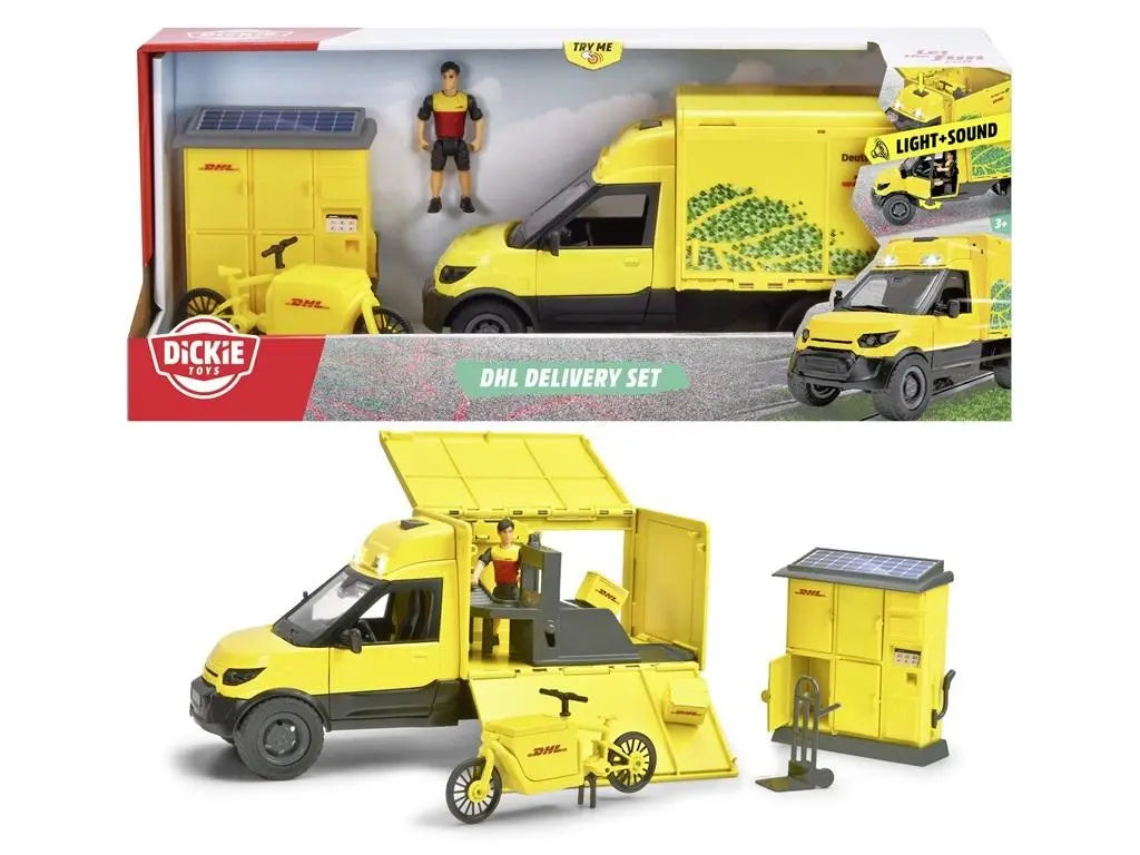 Zestaw z pojazdem DHL 25cm
