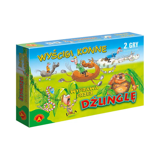 Gry wyścigi konne i dżungla