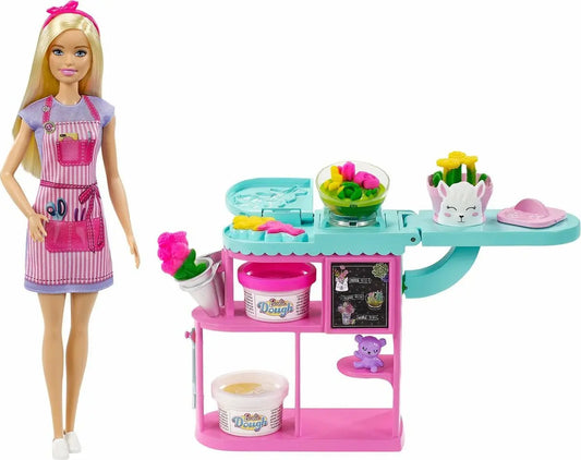 Barbie Kwiaciarnia zestaw + lalka