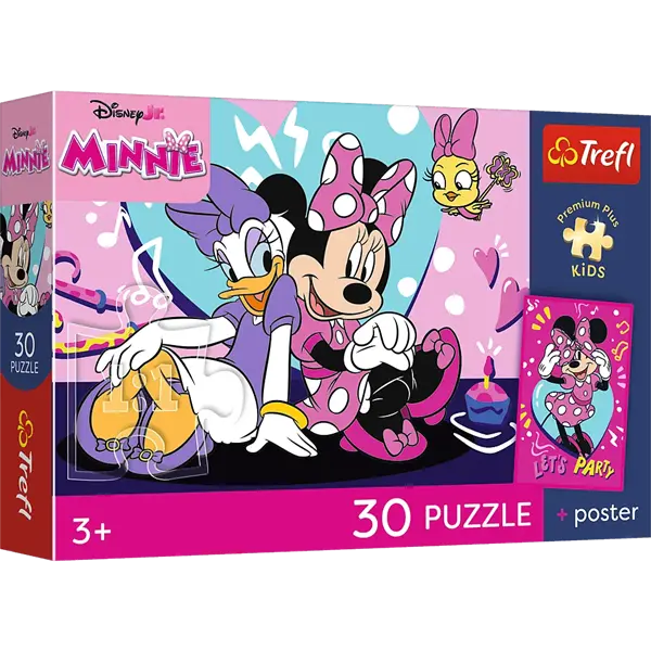 Puzzle Premium Plus Kids, Disney 30 el. Radosna Minnie