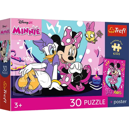 Puzzle Premium Plus Kids, Disney 30 el. Radosna Minnie