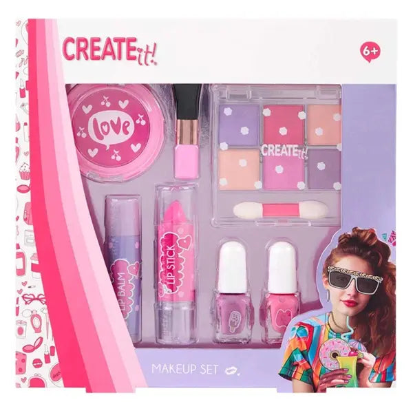 Create It! Make - up zestaw róż/turkus