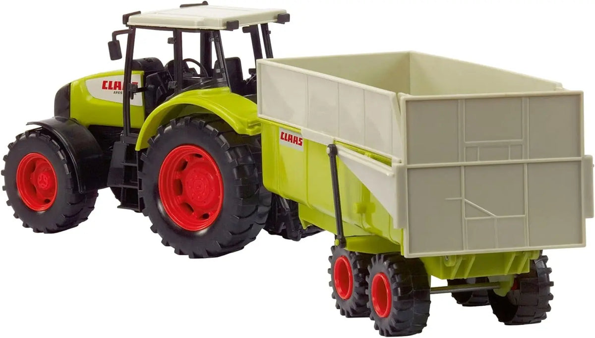 Dickie toys dickie traktor class ares z przyczepą