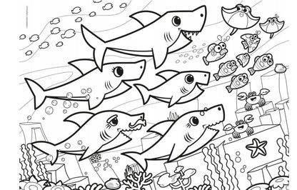 Puzzle 60 Happy Color Baby Shark