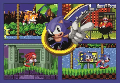 Puzzle 500 Cubes Sonic Classic