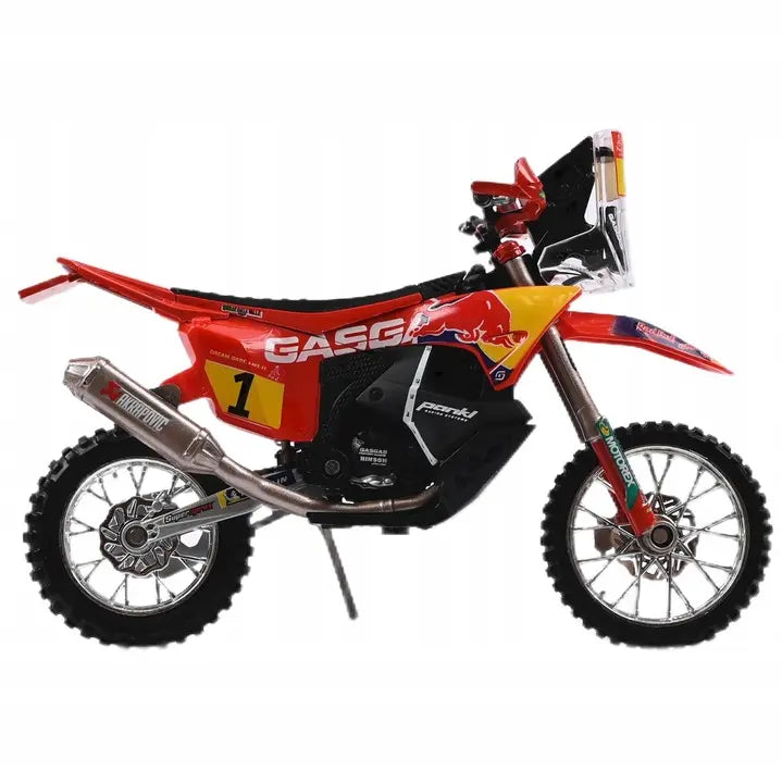 Model motocykl KTM Gasgas RX450F Dakar 2023 1:18