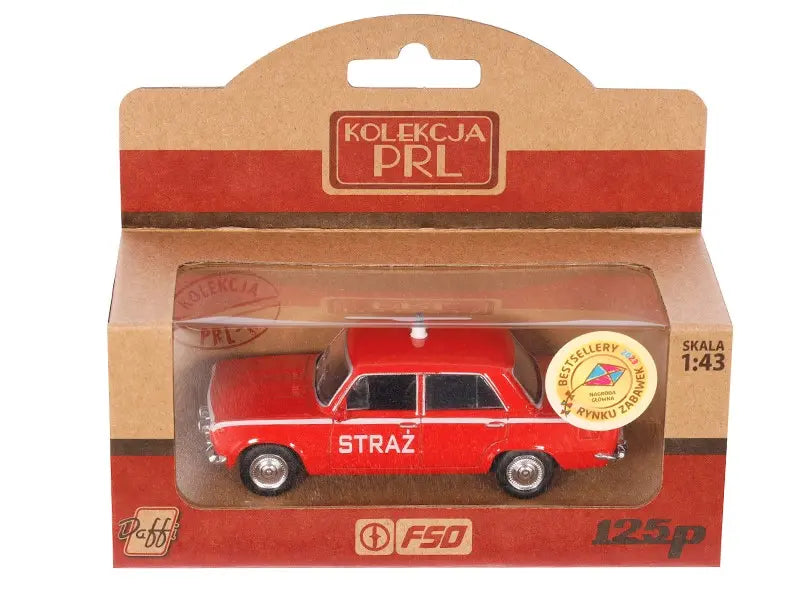 Model prl fiat 125p straż