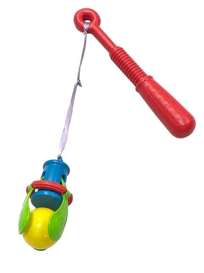 Plastikowe piłeczki z wędką 62szt