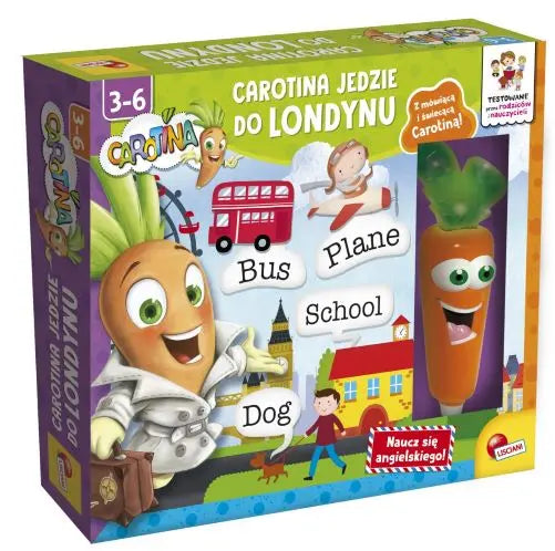 Lisciani carotina jedzie do londynu
