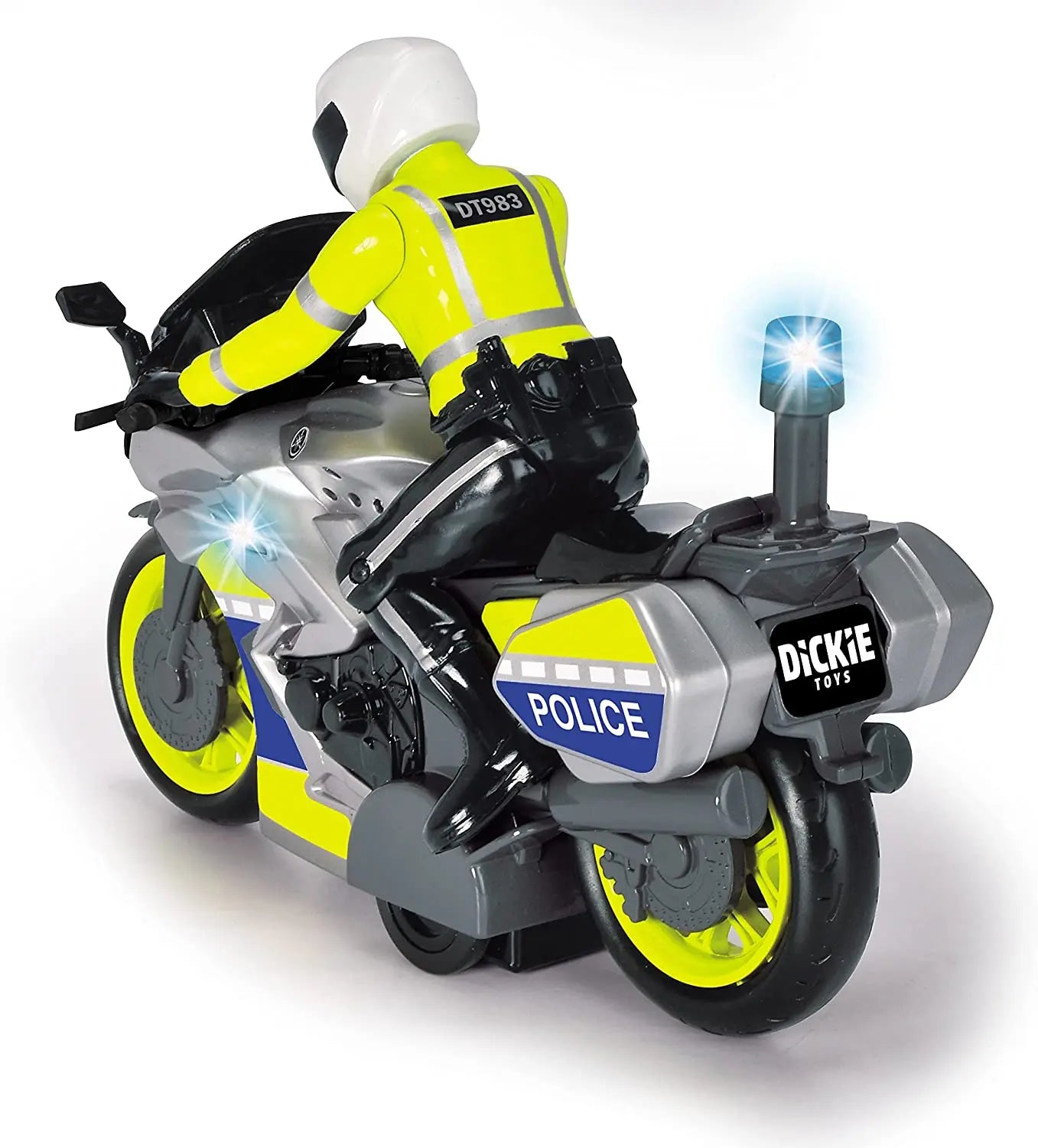 Dickie sos motocykl policyjny 17cm