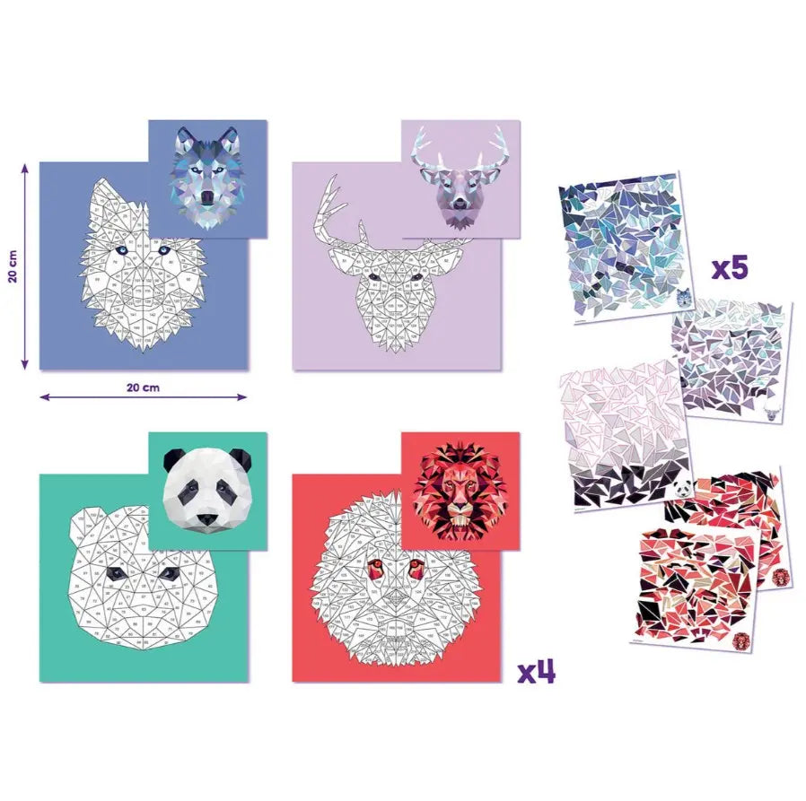 Maped creativ creativ sticker art przyklejanie po numerach