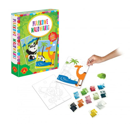 Piaskowe Malowanki – Panda / Wielbłąd 2464