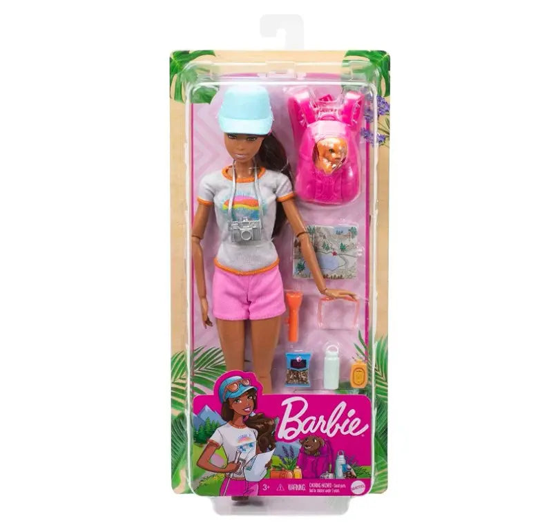 Barbie lalka z plecakiem relaks