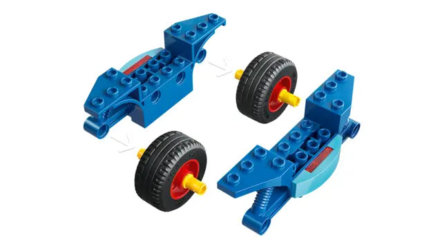 Lego Marvel - Spidey na motocyklu kontra Rhino