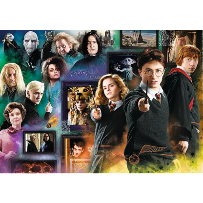 Puzzle 1000 świat czarodziejów harry potter